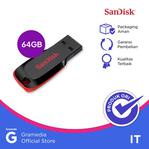 Sandisk Usb Cruzer Blade Cz50 64Gb