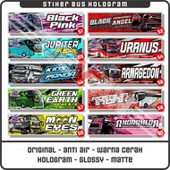 isi 100 stiker bus panjang | qq trans kids panda jb5 msm fadel asyrof nabilla tuan muda maudi mario 