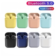 9 Colors TWS Bluetooth Earphone i12 inPodTouch Earphones Key Wireless Headphone Earbuds Sports Headsets For Xiaomi