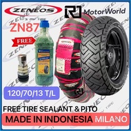 Zeneos Zn87 Motorcycle  Tire Gulong Tubeless 110-70-12 120-70-13 130-70-12 140-70-13 150-70-13