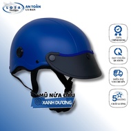 LOTA Helmets half-head helmet in matte blue color, strong and confident to shine yourself with Frees