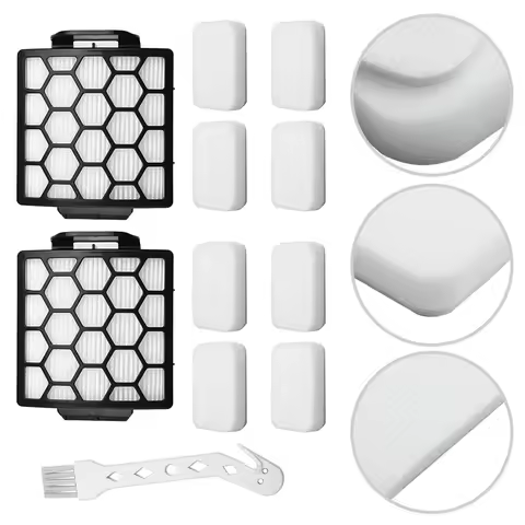 For Shark ZU60 ZU62 NV255 NV150 Foam Felt HEPA Filter Kit Replacement Parts For Navigator Pet Pro Sw