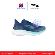 Ready || Sepatu Running 910 Nineten Haze 1.5 Original - Biru Tua/Hijau