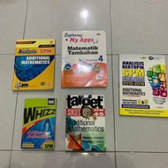 Spm Additional Math Notes And Exercises Book Second Hand