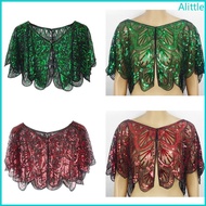 Alia Minimalist Sunscreen Shawl - Perfect for Halloween & Carnivals | Elegant Decorative Garment Sui