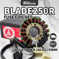 18COIL (93MM) 🔥 NAZA BLADE250R FUSE COIL SET STARTER ASSY MAGNET COIL FIELD COIL STARTOR COIL BLADE2