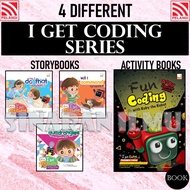 (SI)I GET CODING SERIES STORYBOOKS & ACTIVITY BOOKS FUN CODING WITH ROBY THE ROBOT | AGES 3-6 | PRES