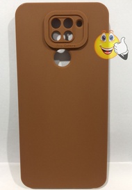 softcase pro camera macaron redmi note 8 redmi note 8 pro casing hp - redmi note 8 brown