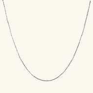 Foundry Rolo Chain Necklace 18k White Gold