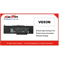 New 11.4V 92Wh VG93N WFWKK Battery Compatible with Dell VG93N Series Laptop
