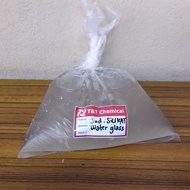 water glass natrium silikat sodium silicate 1kg + toples