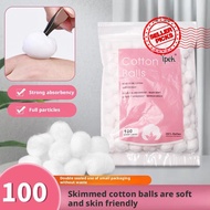 50/100/cotton Ball Remove Makeup Cotton Puff Makeup Ball Tool Q9f2