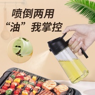 Household Oil Can Oil Spray Can Oil Control 470ML Push Type Oil Spray Can Spray Reversible Oil Spray