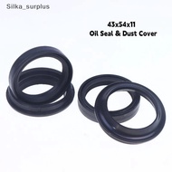 {Silka_surplus} 1Set 43x54x11mm Oil Seal & Dust Cover Front Fork For Kawasaki Honda CBR600 CBR900 CB