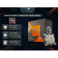 AMD Ryzen 9 9800X3D TRAY NEW CPU (8 Cores, 16 Threads, 5.2Ghz) 36 Months