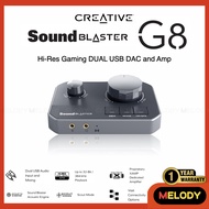 Creative Sound Blaster G8 Hi-Res Gaming DUAL USB DAC and Amp รับประกันศูนย์ Creative 1 ปี