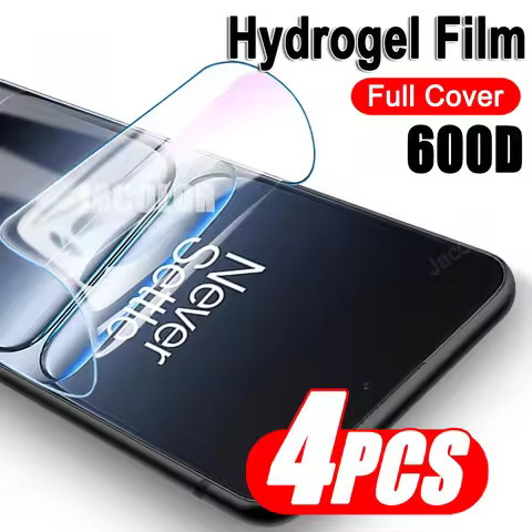4Pcs Full Cover Hydrogel Film For Oneplus Nord 5 Nord 4 Nord 3 Nord 2 Screen Protector OnePlas Nord