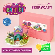 Birthday for Girl DIY Fairy Garden Creative Art & Craft Kit for Kid
