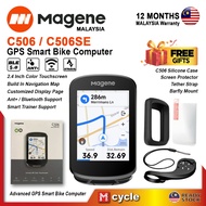 [NEW 2024] MAGENE C506 SE GPS Smart Cycling Touchscreen Bike Computer Cycling Meter Map Navigation A