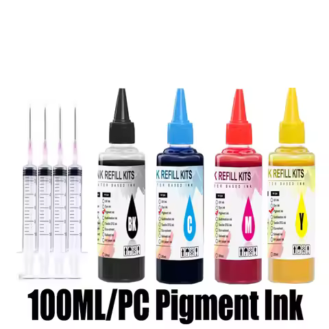 100ML Pigment Ink Refill Cartridge for HP 962 963 964 965 953xl 952xl 7740 8710 8715 8720 8730 8740 