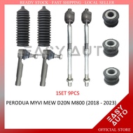 PERODUA MYVI NEW D20N M800 STEERING RACK COVER X2 TIE ROD END X2 RACK END X2 STEERING RACK BUSH X3 9