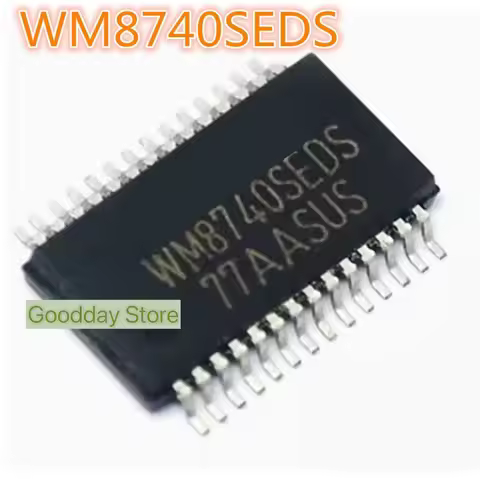 New original WM8740 WM8740SEDS digital to analog converter chip SSOP-28