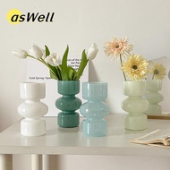 ASWELL Flower Bottle Creative Plant Desktop Decorative Vase