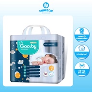 [MUA 1 BỊCH CÓ QUÀ] Tã/bỉm quần dán Gooby Đêm Premium - Chuyên gia bỉm đêm chống trào đến 12h | Mini