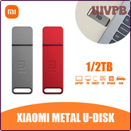 UIVPB XIAOMI 2TB Pendrive USB Flash Drive Metal Flash Disk 3.1 High Speed Pendrive External 1TB/512GB Memory Stick For SmartPhone PC MAPIE