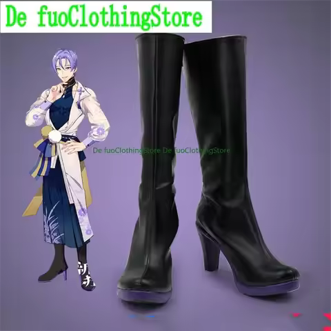 Nu Carnival Kuya Cosplay Shoes Boots Game Anime Halloween Christmas DefuoClothing Shoes Store