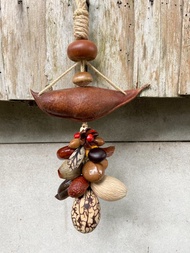 客製栗豆/象牙果果實掛飾