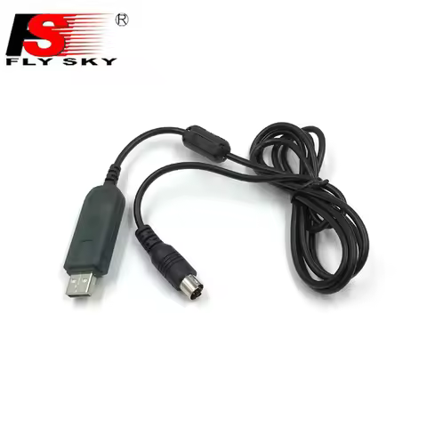 FLYSKY FS-CT6B FS-i6 FS-T6 Transmitter Firmware Update Data Cable USB Download Line RC Helicopter Mu