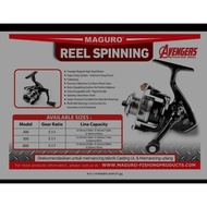 Maguro Avengers fishing reel size 500 mini pond reel already one way