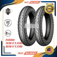 Motorcycle Tyre Tubeless 70/90-17 80/90-17 TT100 (2025)