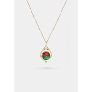 Kaimirra Everglow Dewdrop Ammolite Pendant