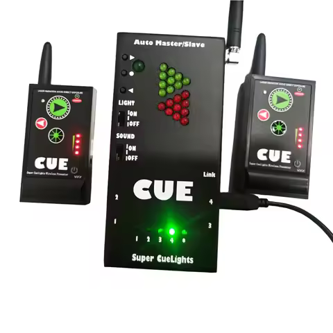 New Power Point Perfect Cue (Cue Commander) Super Cuelight presenter remote PPT switcher. Supports t