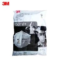 ☑️3M9501V+/9502v+with Breather Valve Filter Type Anti-Droplet Haze Industrial DustKN95Protective Mask WO1V