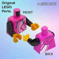 Genuine Parts (LEGO) [MFP] 76382 – 6442990 Hoodie Minifig Torso (Toys part) [Bright Purple]