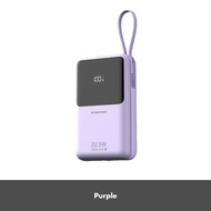 3C Certificates Pineng PN-892PD 20000mAh PD 22.5W 20W Fast Charging Powerbank Built in Dual-Cable Di