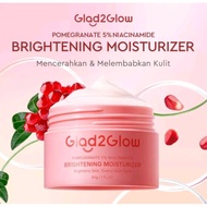 (100% Original)glad2glow moisturizer glad2glow pomegranate centella acne blueberry 5% moisturizer cr