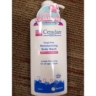 Ceradan Wash Soap Free Moisturising Body Wash 500ml