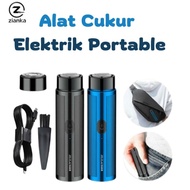 AC01- Alat Cukur Elektrik Mini Portable Charger USB -Alat Cukur Mini