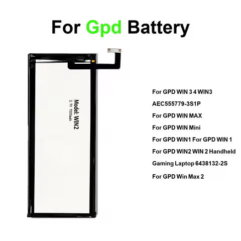 Tablet Battery Fast Charging WIN2 AEC634791-4S1P 565774-3S 0-7800mAh For Gpd Win 1 3 4 2 Handheld Ma