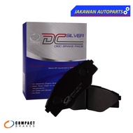 Front Brake Pads CHEVROLET SONIC LTZ LS LT 1.4 1.5 1.6 COMPACT SILVER (DCC1337)