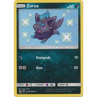 Pokemon TCG Card Zorua SM Hidden Fates SV25/SV94 Shiny Rare