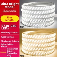YUANMUXUAN | Ultra-bright Water-resistant Outdoor Facade Lighting Strip 220V