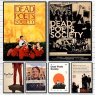 D-Dead Poets Society Movie Poster Room Home Living Bed Room Bar HallwayWall Wall Art Printing Art Ae