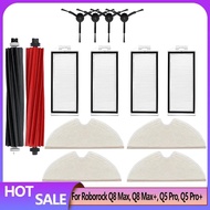 Roborock Q5 Pro Q5 Pro+Q8 Max Q8 Max+ Replacement Parts Main Side Brush Hepa Filter Mop Dust Bag Acc
