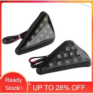 happystore9.9 Smoke Triangle Flush Mount LED Turn Signals Blinker