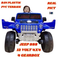 PROMO TERMURAH MOBILAN AKI JEEP 4X4 AKI 24 VOLT MOBIL AKI ANAK JEEP 888 JUMBO TERBARU MOBILAN AKI AN